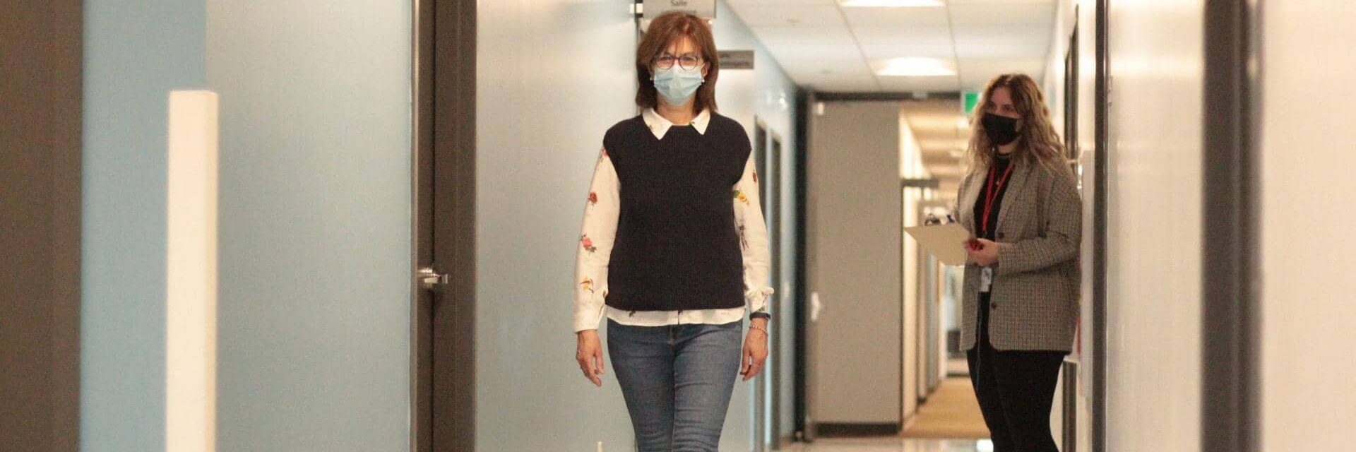 Test de marche au cours d’une étude Test de marche au cours d'une étude