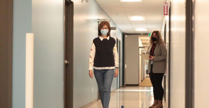 Walking test during a study Walking test during a study