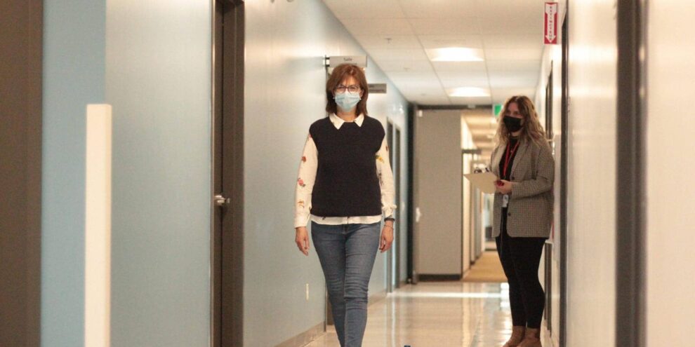 Test de marche au cours d’une étude Test de marche au cours d'une étude